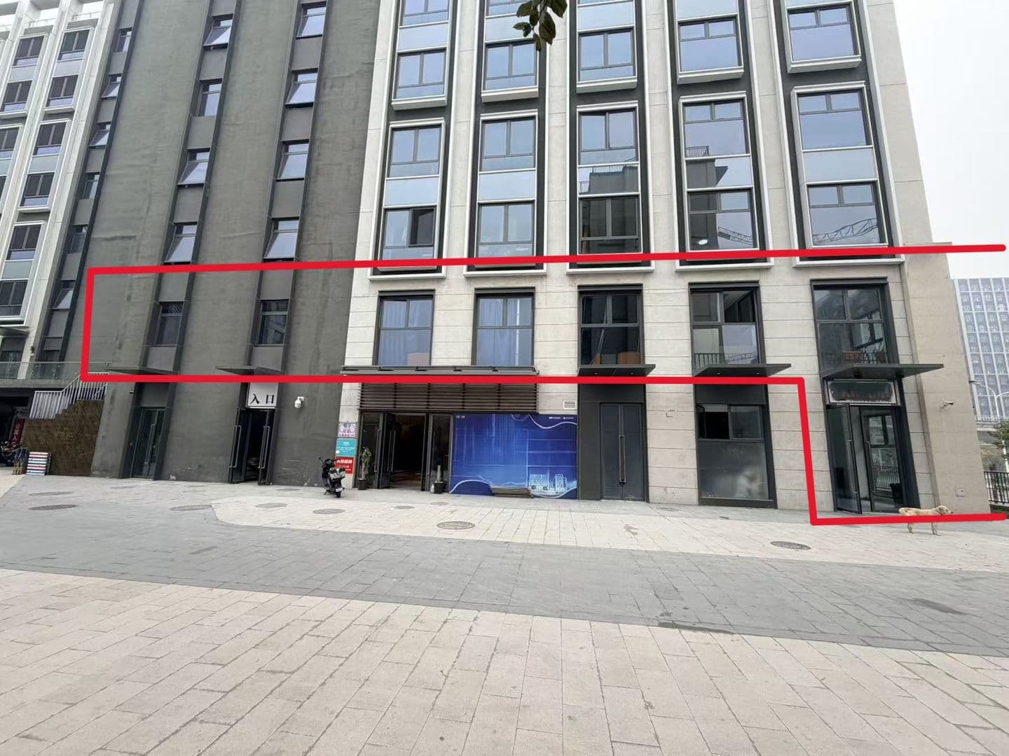 门头沟社区门口第一间 客源不愁 - 图片 1