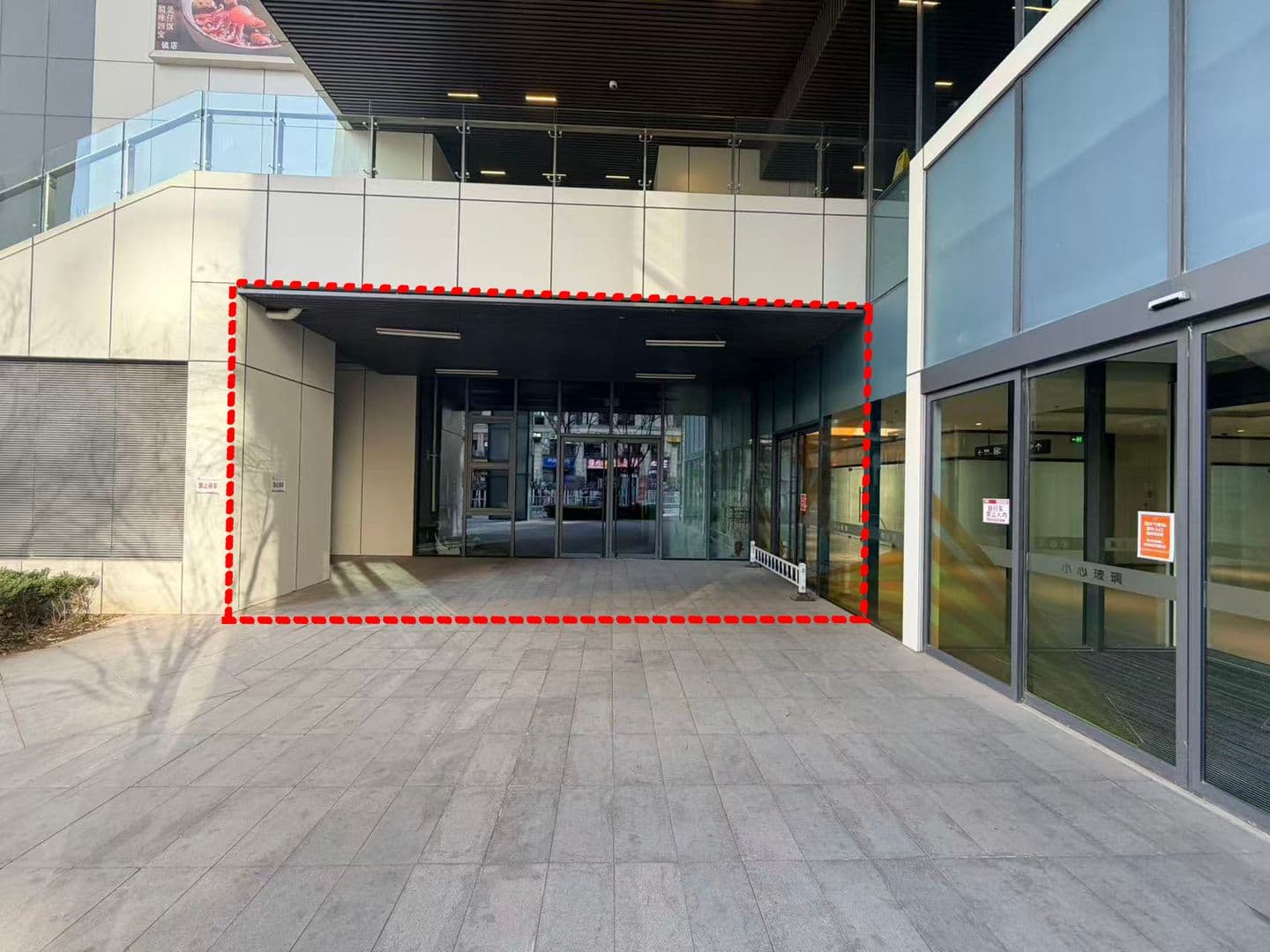 通州稀缺商场外围铺面，独立出入口，业态无限制 - 图片 1